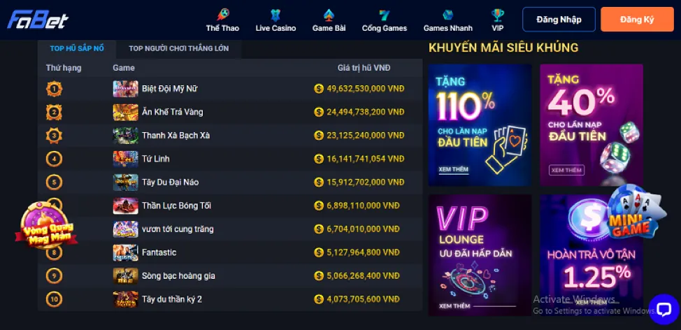 Truy cập thành công vào shbet80